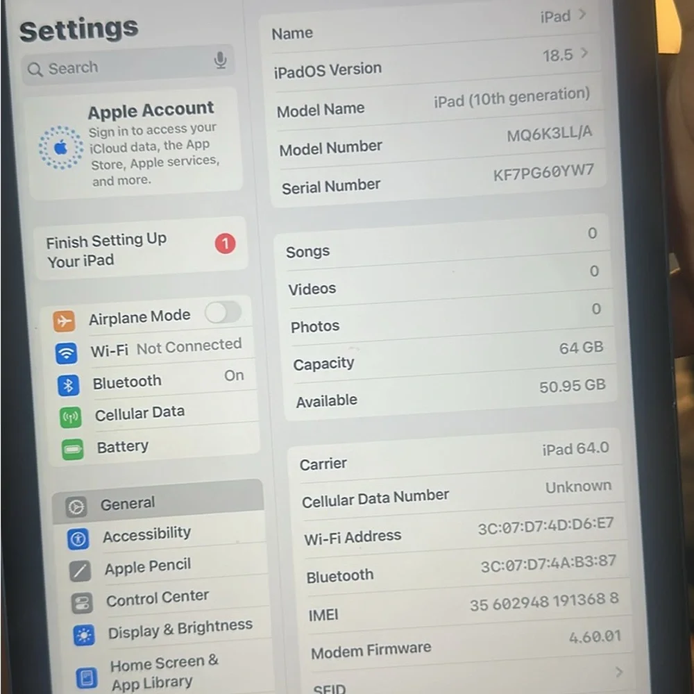 iPad 10th Gen